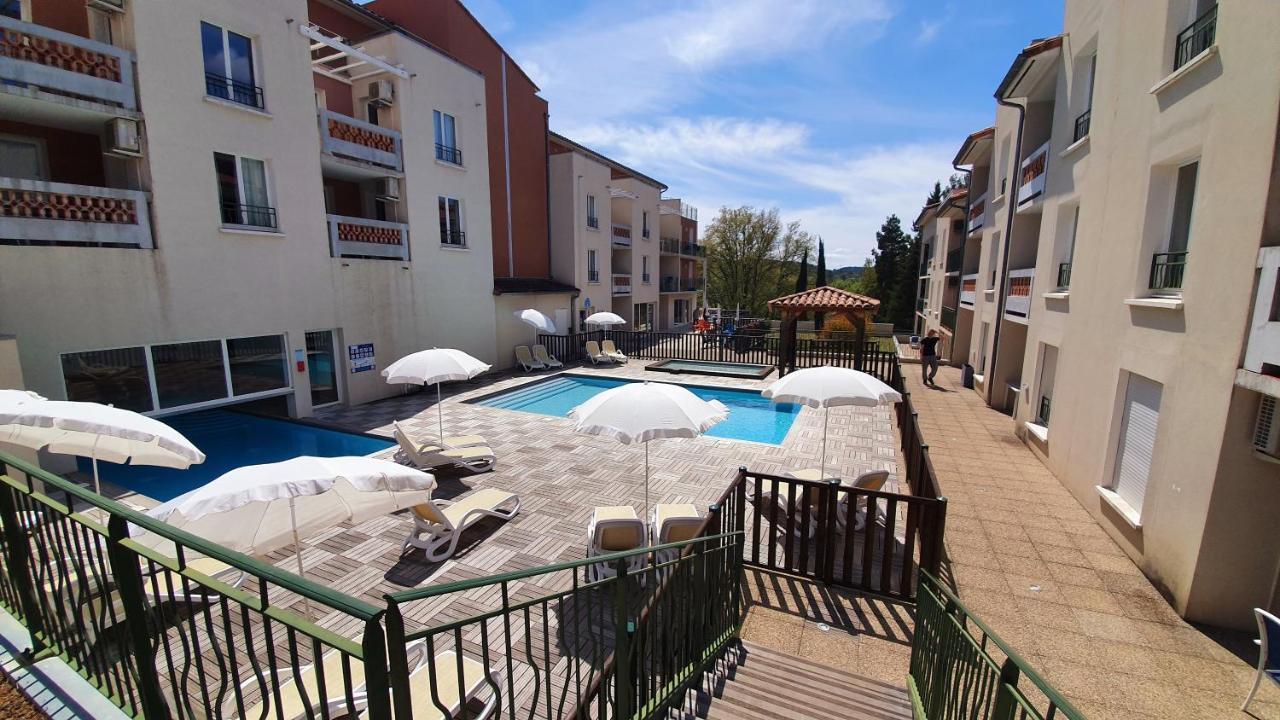 La Piscine Des Gorges - Climatisation Parking Lejlighed Gréoux-les-Bains Eksteriør billede